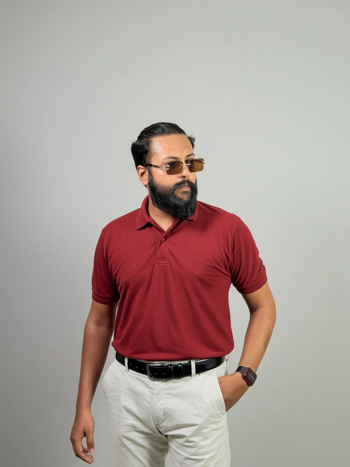 Classic Polo - Maroon