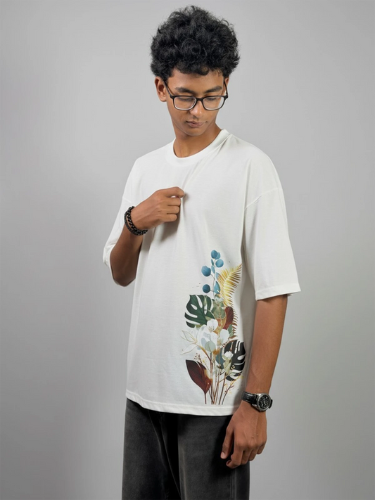Botanical Bloom - Drop Shoulder
