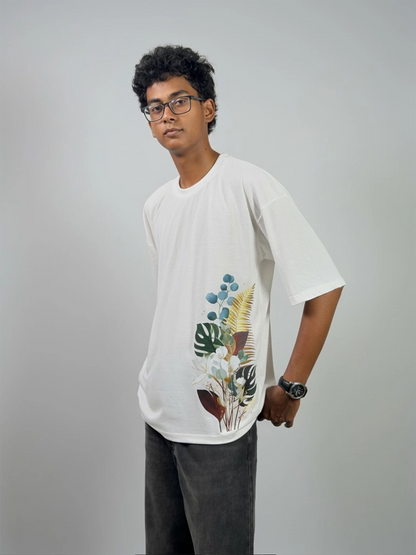 Botanical Bloom - Drop Shoulder