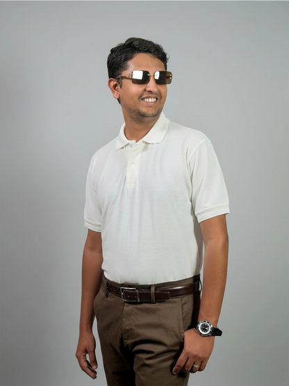 Classic Polo - White
